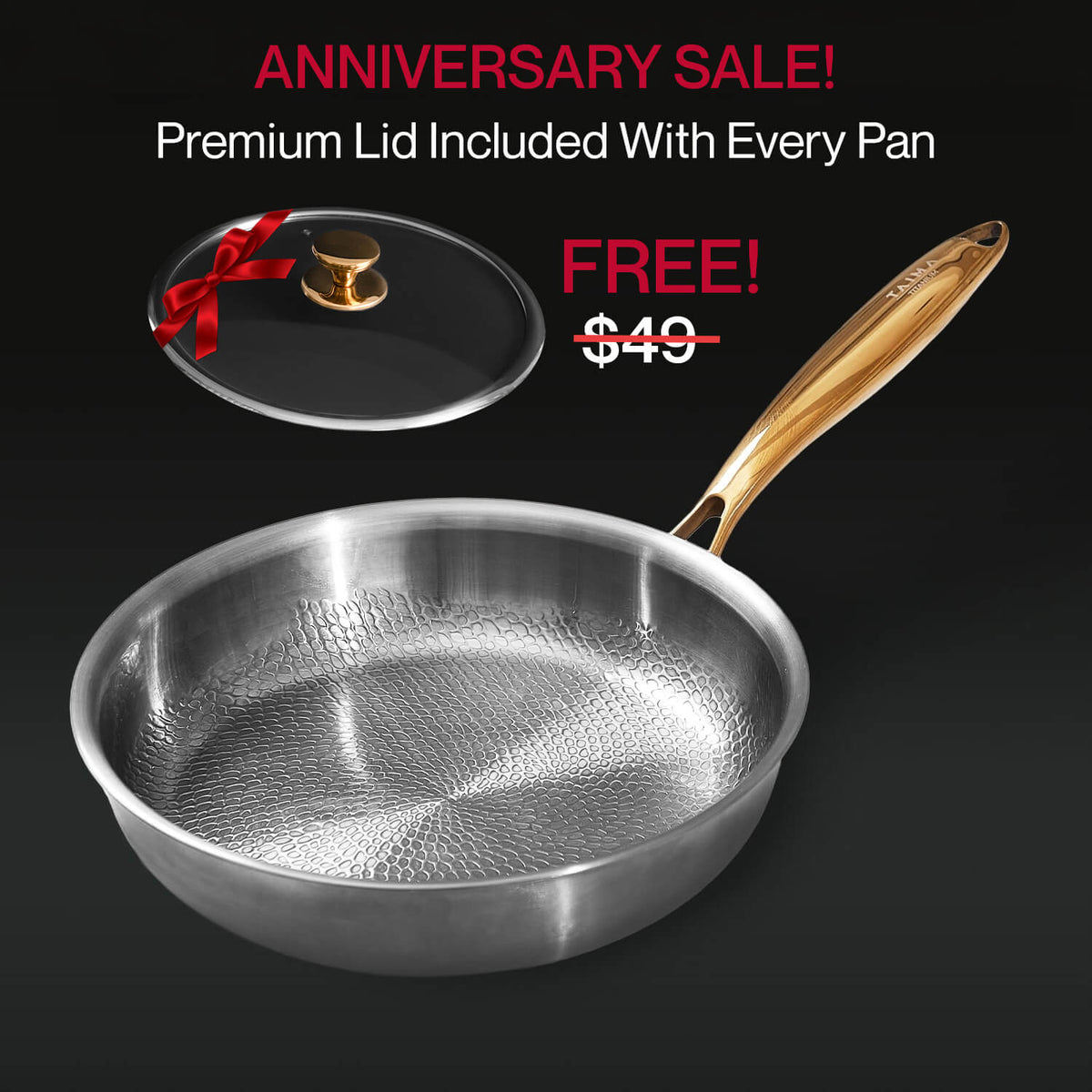 Taima® Titanium Pan - COC - 3 VSL - TEST