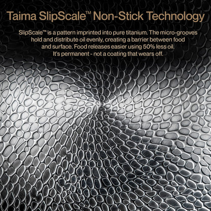 TAIMA Certified Pure Titanium Wok Pan Pro