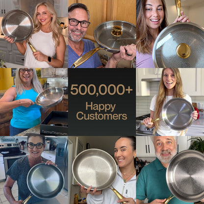 Pure Titanium Pan Everyday Duo Set (6 Piece)