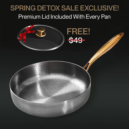 Pure Titanium Deep Pan Pro