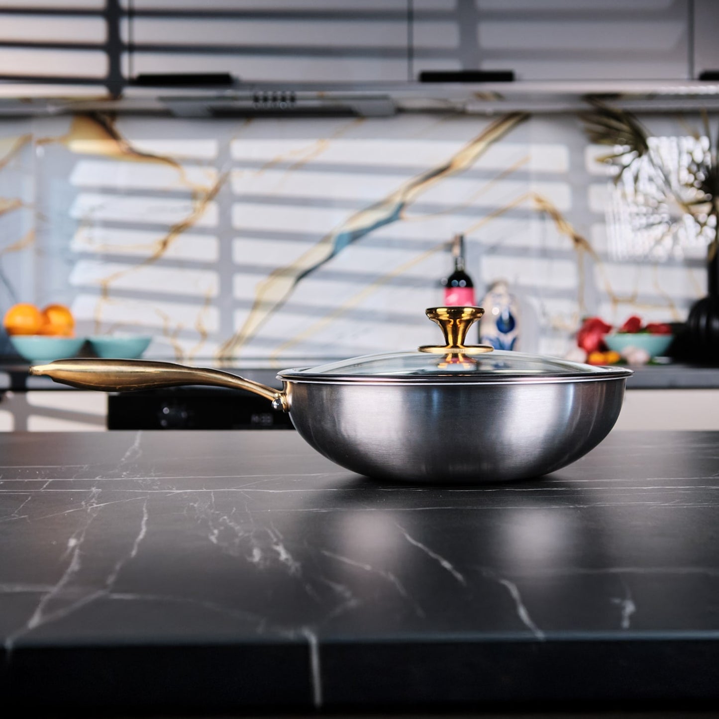 TAIMA Certified Pure Titanium Wok Pan Pro